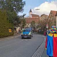 Verkehrsabsicherung Fasching